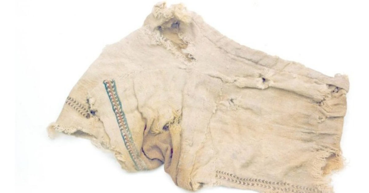 На древних шортах соляного человека нашли индиго и кармин