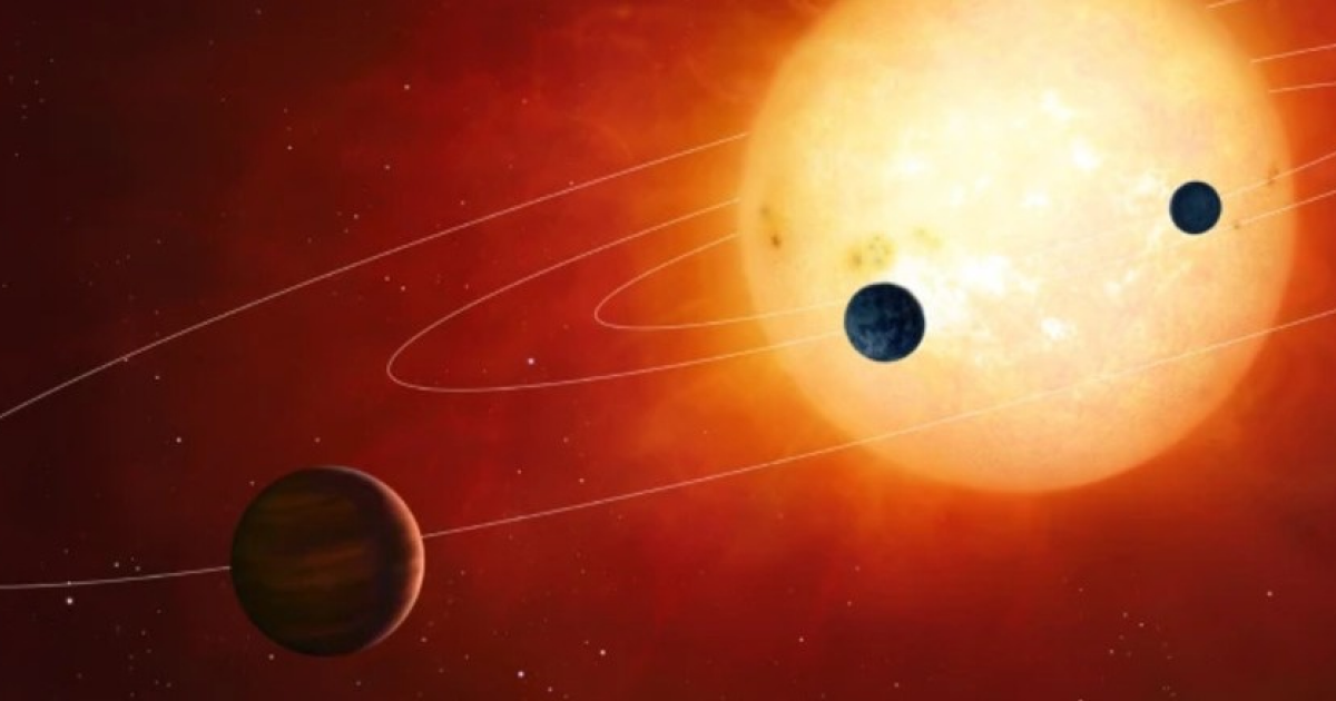 Тройную резонансную цепочку экзопланет отыскали у аналога Солнца