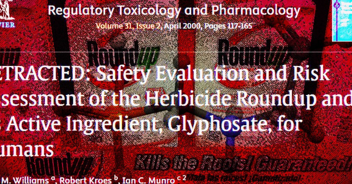 Статья о безопасности самого популярного гербицида отозвана спустя 25 лет после публикации