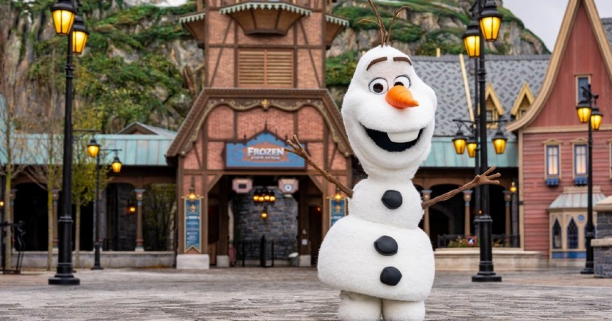 Аниматроник Олафа из Холодного сердца научился ходить почти бесшумно