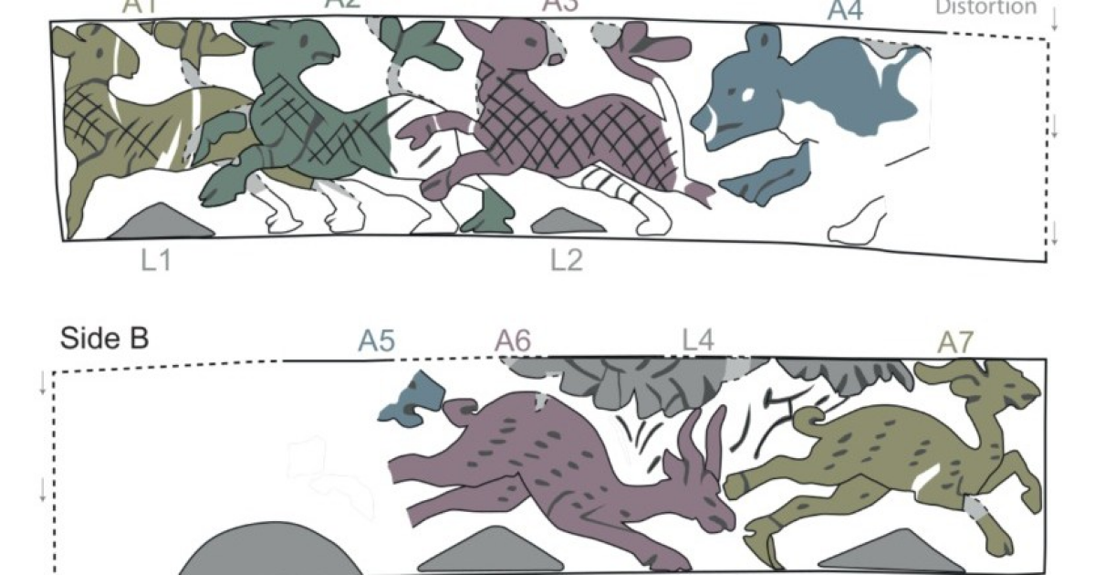 На алеманнском гребне из слоновой кости выявили редкие изображения животных