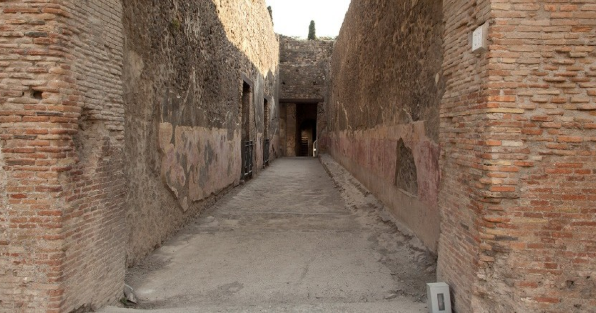 На помпейской стене обнаружили сражающихся гладиаторов