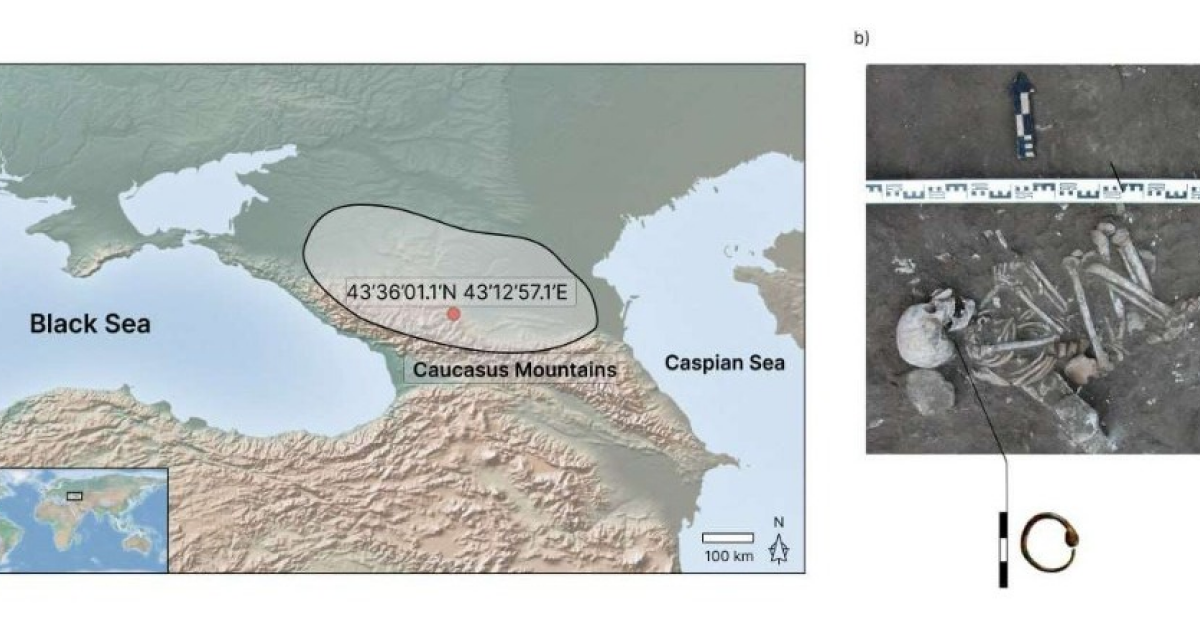 Древняя аланская девочка пострадала от свиной рожи