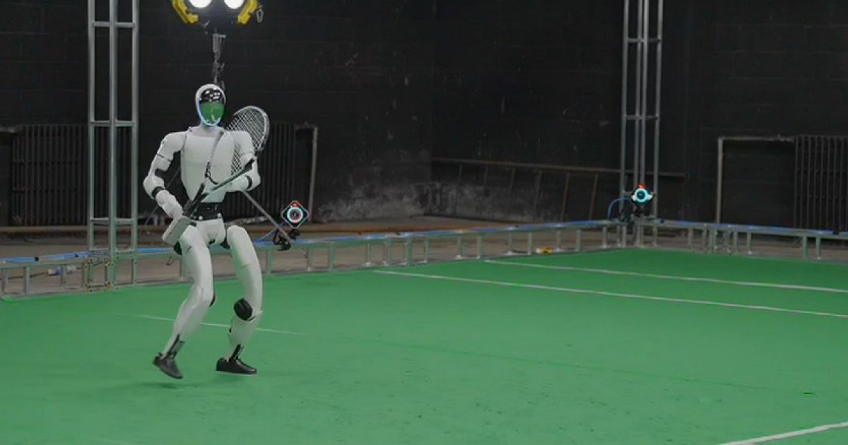 Андроида научили большому теннису по записям игроков-любителей