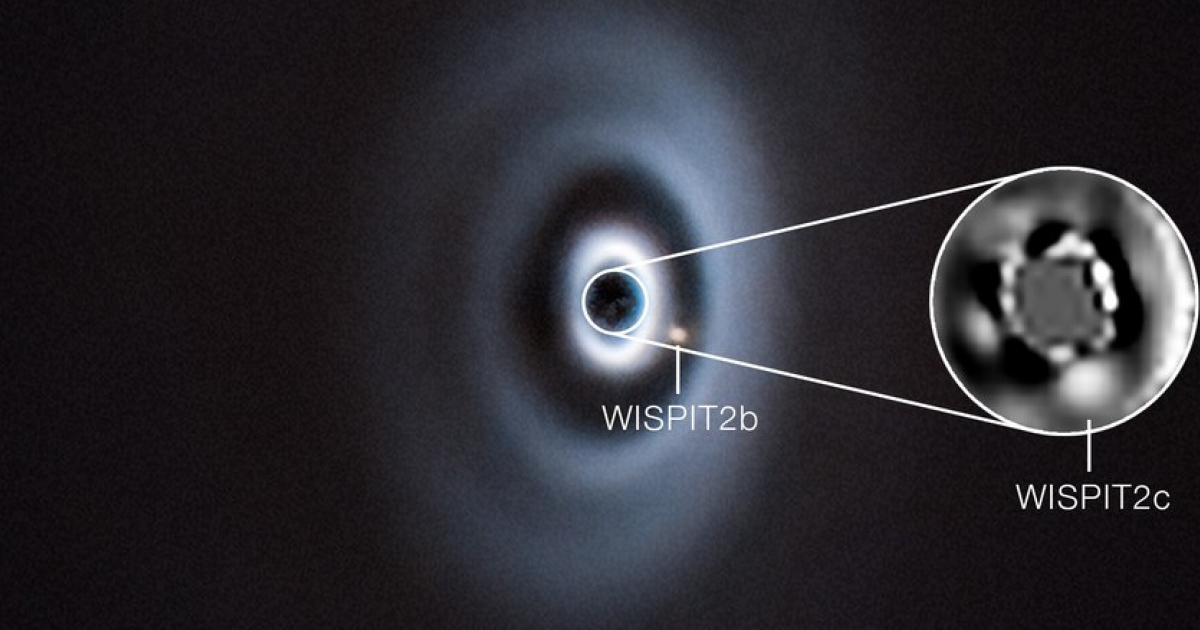 Астрономы напрямую рассмотрели пару растущих протопланет у звезды солнечного типа