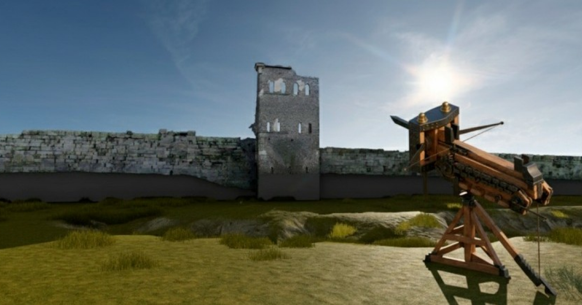 Выбоины на стенах Помпей объяснили попаданиями из полиболов