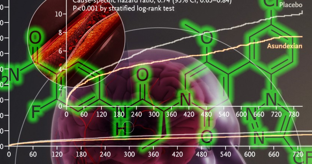 Ингибитор XI фактора свертывания снизил вероятность повторного инсульта без риска кровотечений