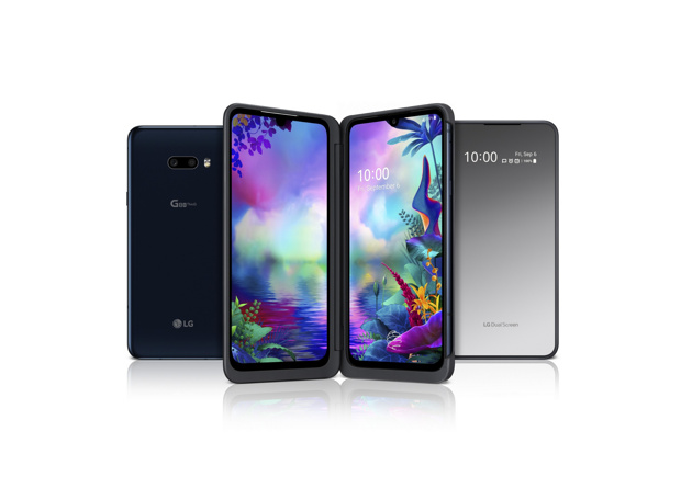 LG представила опционально трехэкранный смартфон