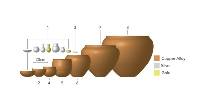 В металлических котлах IV тысячелетия до нашей эры нашли остатки пищи
